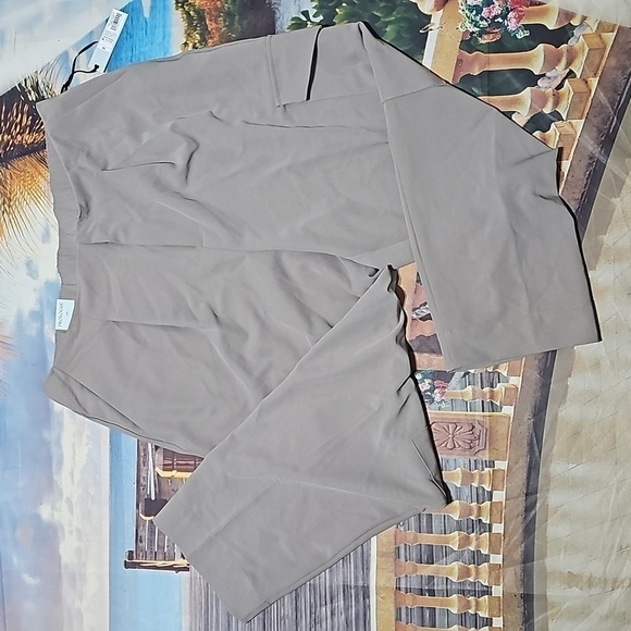 Prologue Tan Utility Cargo High Waisted Ankle‎ Pants Size 16 NWT - Picture 1 of 8